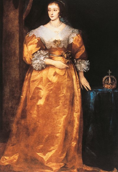 Portrait of Henrietta Maria of France by Anthony van Dyck