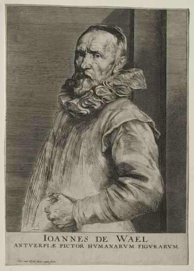 Portrait of Jan de Wael by Anthony van Dyck