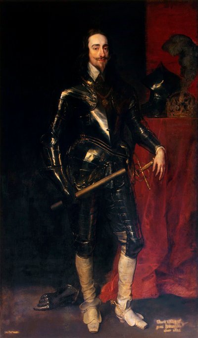 Portrait of King Charles I of England, Scotland and Ireland by Anthony van Dyck