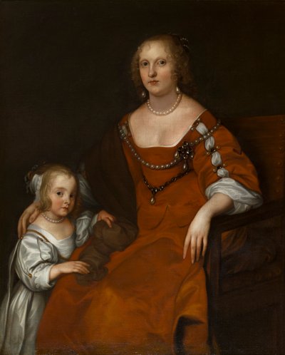 Portrait of Margaret Howard, Countess of Carlisle and Lady Diana Russell, who became Lady Allington by Anthony van Dyck