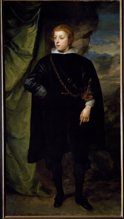 Portrait of Prince Karl Ludwig Von der Pfalz by Anthony van Dyck