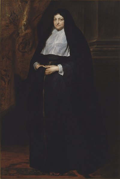 Portrait of Princess Isabella Clara Eugenia by Anthony van Dyck