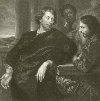 Portrait of Rubens by Anthony van Dyck
