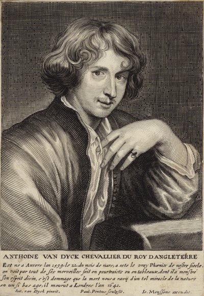 Portrait of Sir Anthony van Dyck by Anthony van Dyck