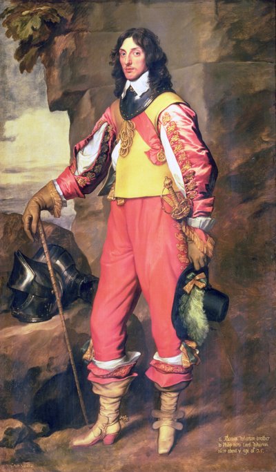 Portrait of Sir Thomas Wharton by Anthony van Dyck