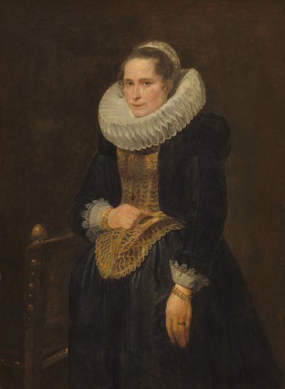 Portrait of a Flemish Lady, probably 1618 by Anthony van Dyck