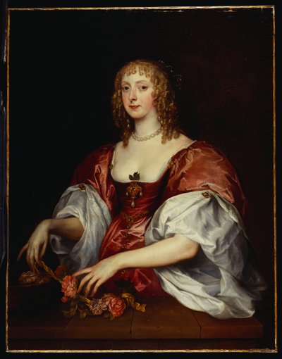 Portrait of a Lady, Traditionally Thought to be the Countess of Carnavon by Anthony van Dyck