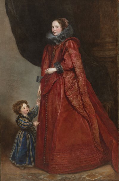 Portrait of a Woman and Child by Anthony van Dyck