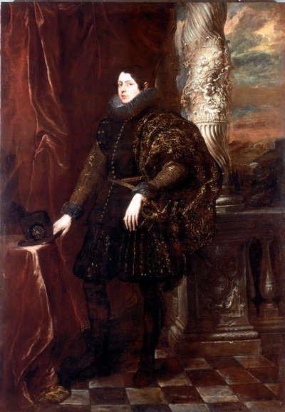 Portrait of a gentleman of the Spinola family or portrait of a young patrician by Anthony van Dyck