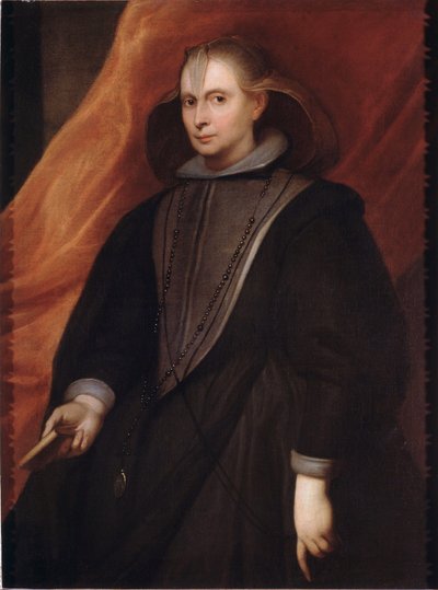 Portrait of a lady from Genoa by Anthony van Dyck