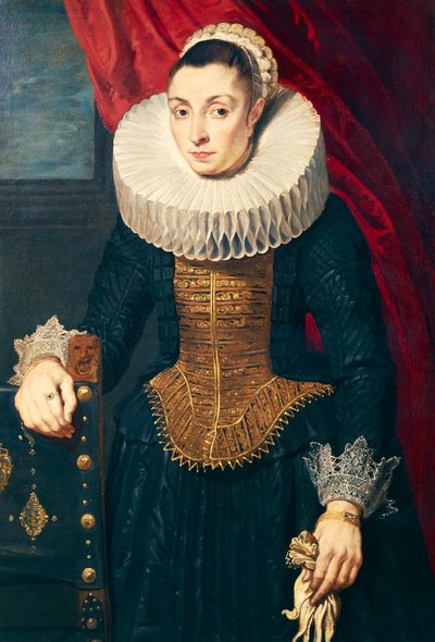 Portrait of a woman by Anthony van Dyck