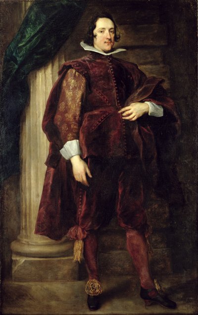 Portrait of an Italian Nobleman by Anthony van Dyck