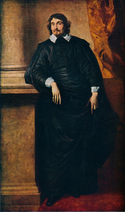 Portrait of the Abbé Scaglia by Anthony van Dyck