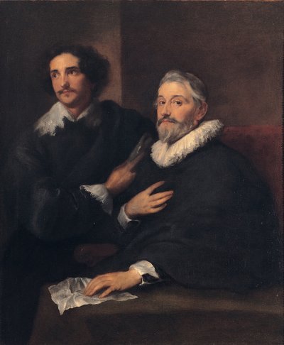 Portrait of the Brothers de Wael, c. 1620-1630 by Anthony van Dyck