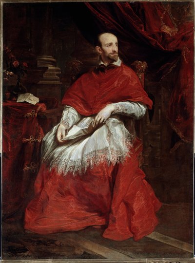 Portrait of the Italian Cardinal and Historian Guido Bentivoglio by Anthony van Dyck