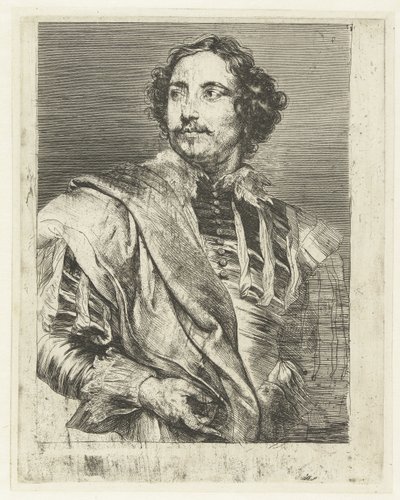 Portrait of Paulus Pontius by Anthony van Dyck