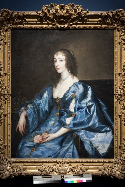 Queen Henrietta Maria of England by Anthony van Dyck