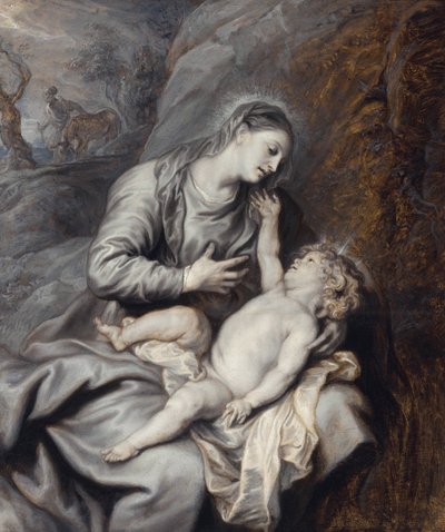 The Rest on the Flight into Egypt by Anthony van Dyck