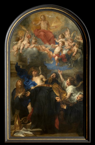 Saint Augustine in Ecstasy by Anthony van Dyck