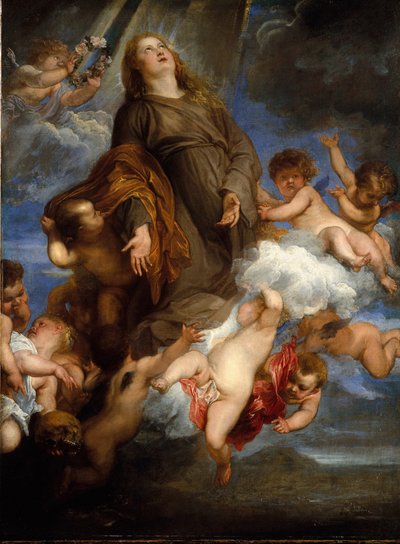 Saint Rosalie Interceding for the Plague-stricken of Palermo, 1624 by Anthony van Dyck