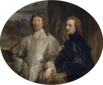 Sir Endymion Porter and Sir Anthony van Dyck by Anthony van Dyck