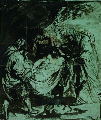 Study for the Entombment by Anthony van Dyck