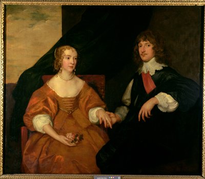 The Earl and Countess of Bedford by Anthony van Dyck