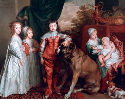 The Five Eldest Children of Charles I by Anthony van Dyck