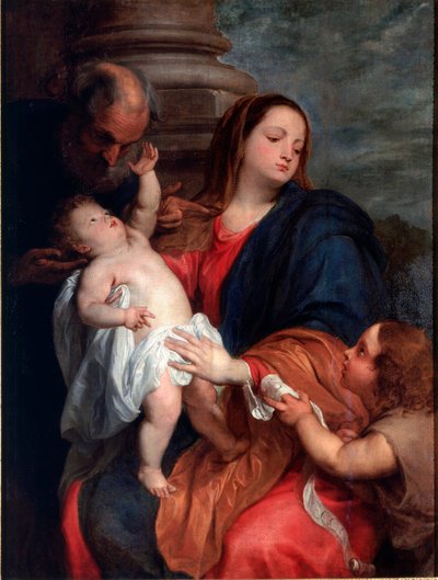 The Holy Family by Anthony van Dyck