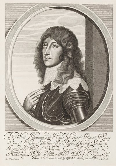 The Most Illustrious and High Born Prince Rupert by Anthony van Dyck