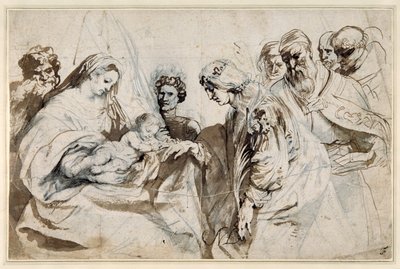 The Mystic Marriage of St. Catherine by Anthony van Dyck
