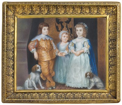 The Three Eldest Children of King Charles I by Anthony van Dyck