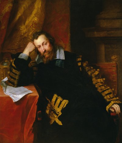 The Wizard Earl, Henry Percy, 9th Earl of Northumberland by Anthony van Dyck