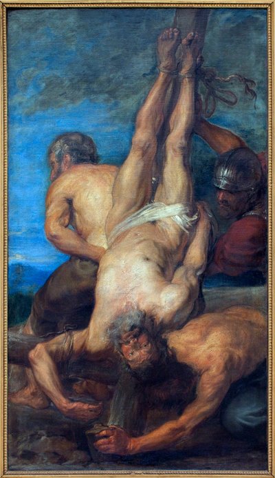 The Martyrdom of St. Peter. Painting Attributed to Antoon Van Dyck (1599-1641) by Anthony van Dyck
