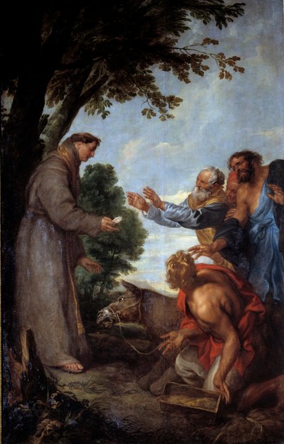 The Miracle of the Mule by Anthony van Dyck