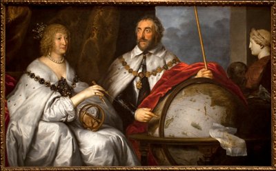Thomas Howard Graf Arundel and his wife Alathea Talbot or the portrait of Madagascar by Anthony van Dyck
