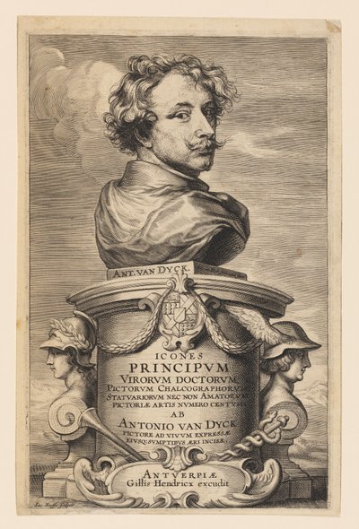 Title Page, from the Icones Principum Virorum by Anthony van Dyck