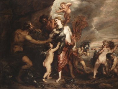 Venus at the Forge of Vulcan, also known as Thetis Receives the Arms of Achilles by Anthony van Dyck