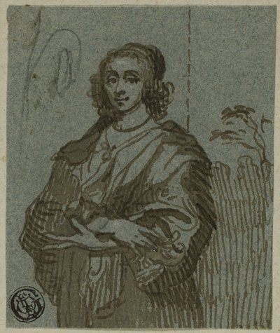 Woman Three-Quarter Length with Crossed Arms by Anthony van Dyck