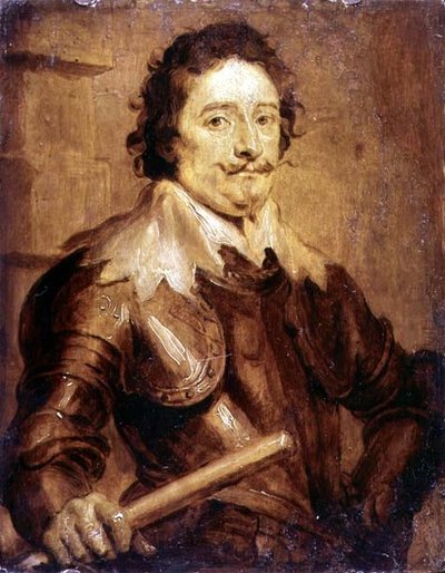 Portrait of Henry Frederick, Prince of Nassau-Orange by Anthony van workshop of Dyck