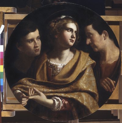 Dispute of St. Catherine by Antiveduto Gramatica