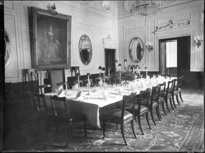 Interior of the British Embassy, Tehran, 1880-1930 by Antoin Sevruguin