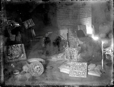 Tile-makers in Their Workshop, c.1880-1930 by Antoin Sevruguin