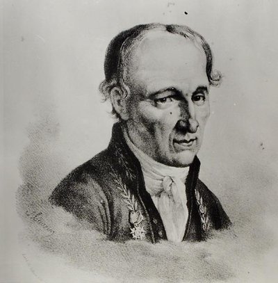 Portrait of Rene Just Hauy by Antoine (after) Maurin