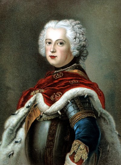Frederick II the Great, King of Prussia by Antoine (after) Pesne