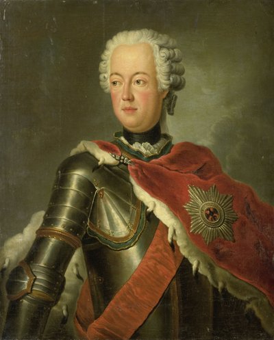 Portrait of August Wilhelm by Antoine (after) Pesne