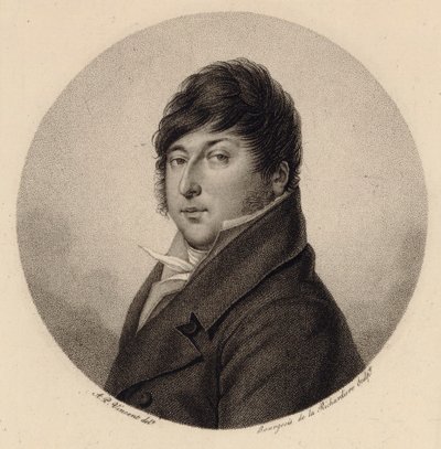 Portrait of the composer Rodolphe Kreutzer 1766-1831 by Antoine Achille Bourgeois de La Richardiere
