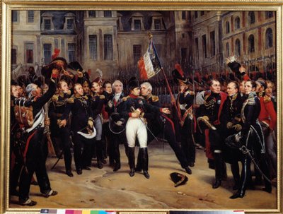 The Farewell of Napoleon Bonaparte to the Imperial Guard, 1814 by Antoine Alphonse Montfort