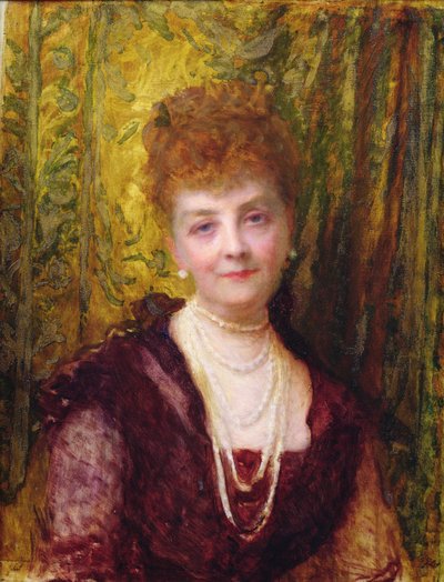 Melanie de Bussiere, Countess of Pourtales, 1897 by Antoine Auguste Ernest Herbert or Hebert