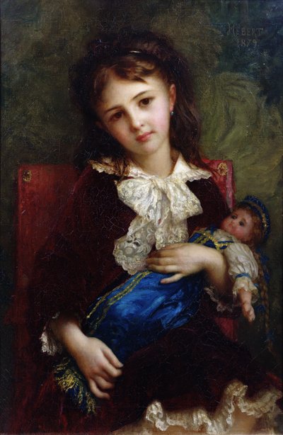 Portrait of Catherine du Bouchage, 1879 by Antoine Auguste Ernest Herbert or Hebert